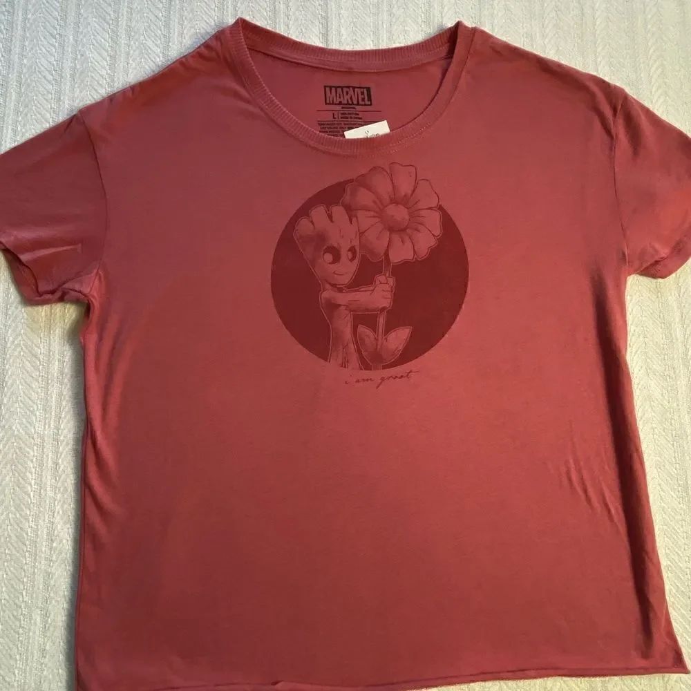 MARVEL XLarge Junior Guardians of the Galaxy " I am Groot" Graphic Tee